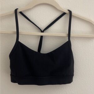 Black Strappy Women's Bralette